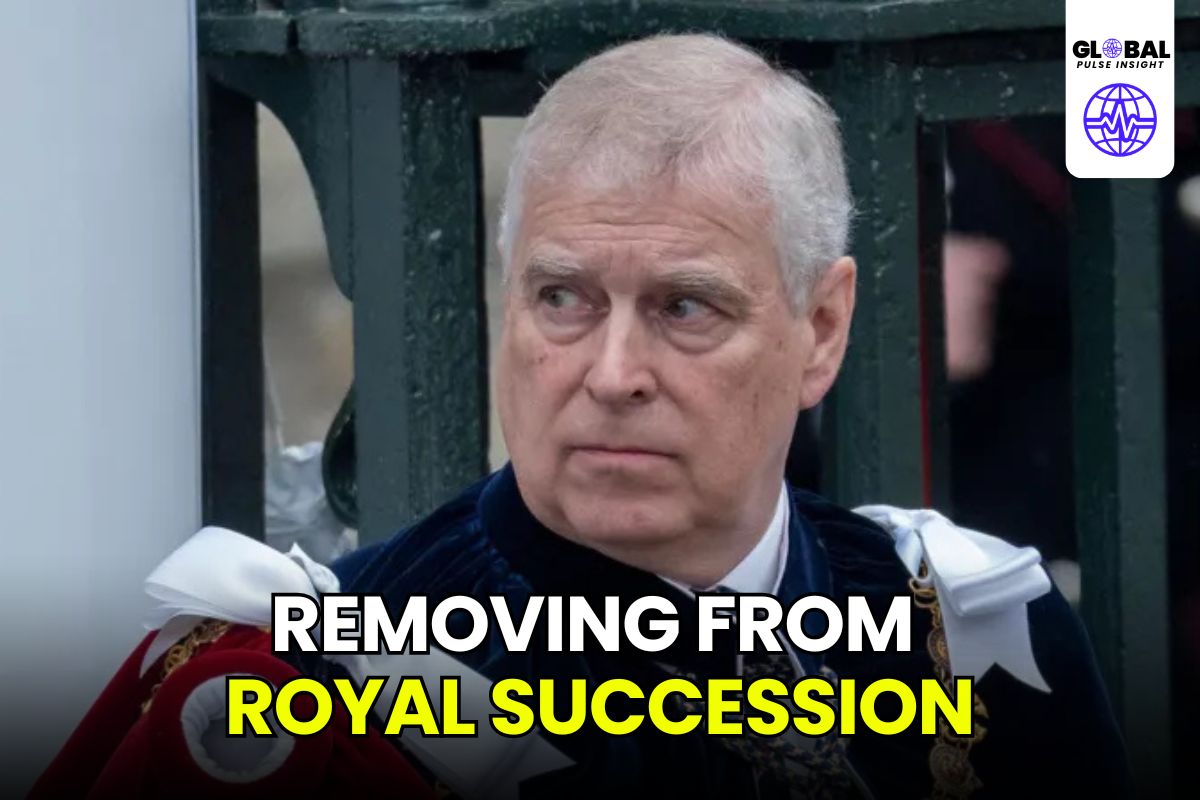 Government Considers Removing Prince Andrew from Royal Succession - globalpulseinsight.com