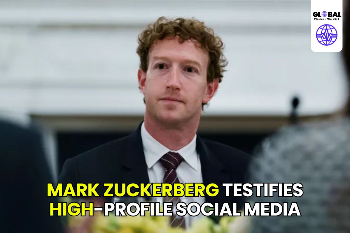 Mark Zuckerberg Testifies High-Profile Social Media - globalpulseinsight.com