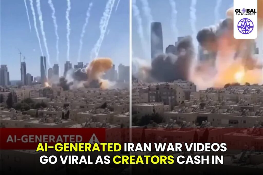 AI-Generated Iran War Videos Go Viral as Creators Cash In - globalpulseinsight.com