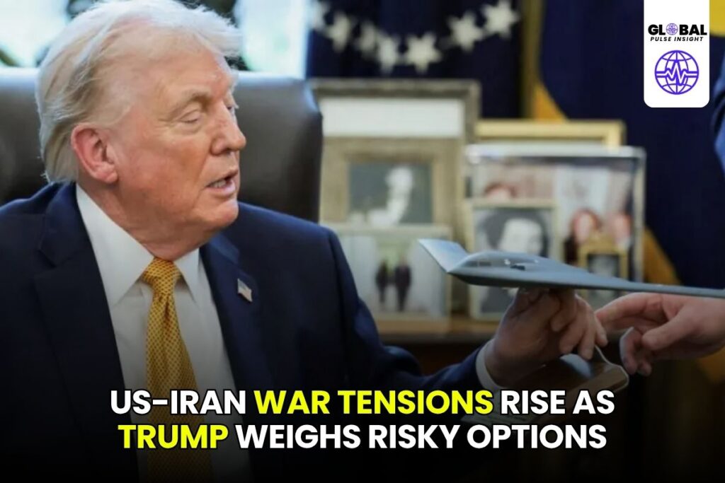 US-Iran War Tensions Rise as Trump Weighs Risky Options - globalpulseinsight.com