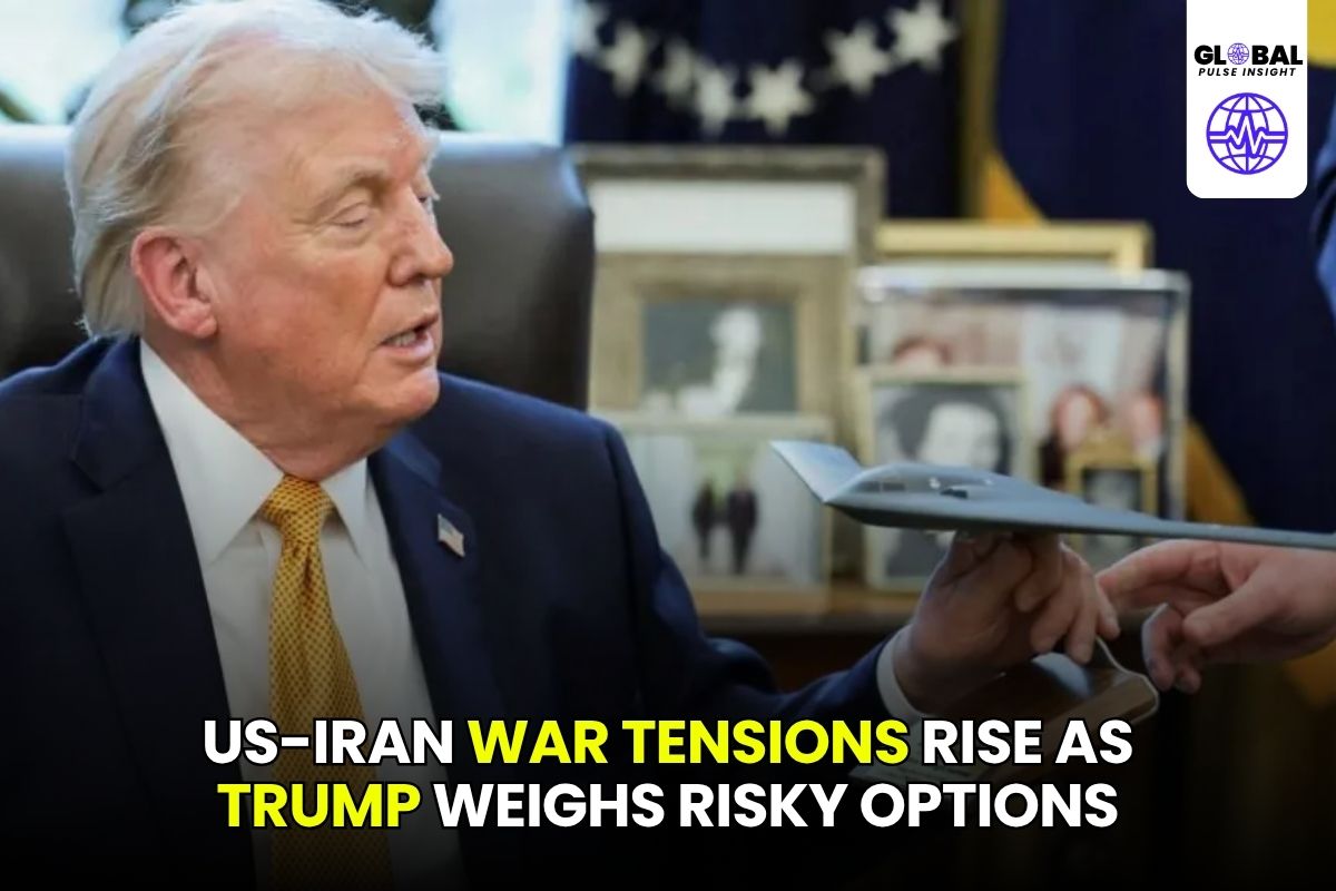 US-Iran War Tensions Rise as Trump Weighs Risky Options - globalpulseinsight.com